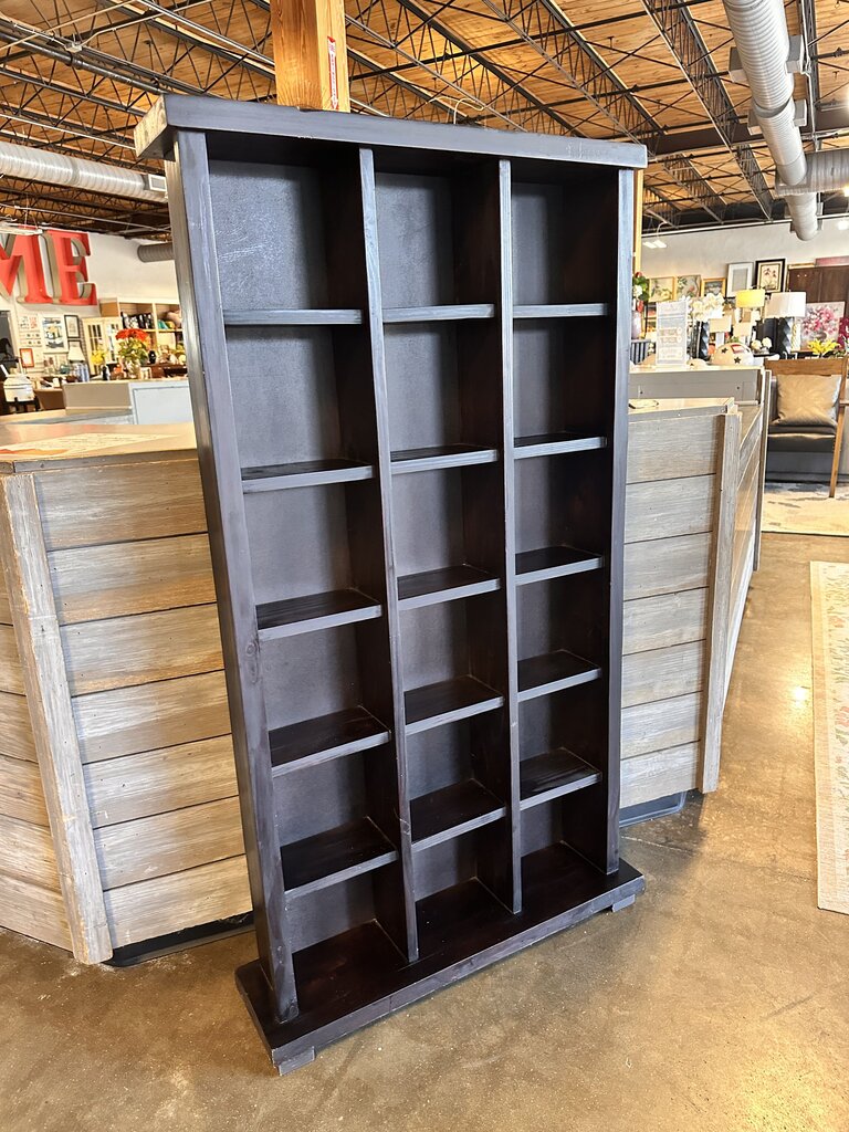Media & Storage Wood Bookcase