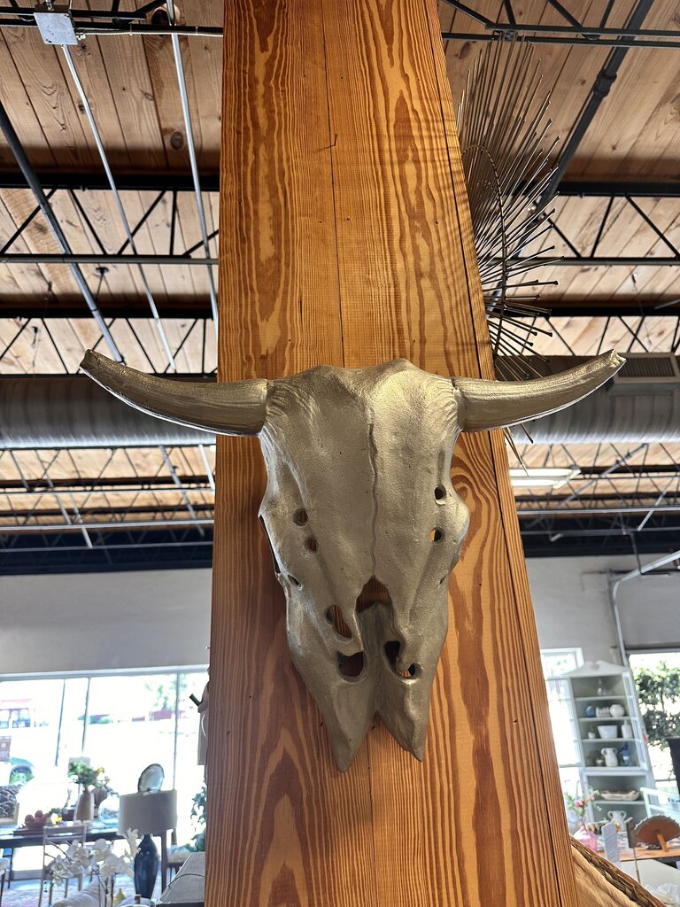 Metal Cattle Head