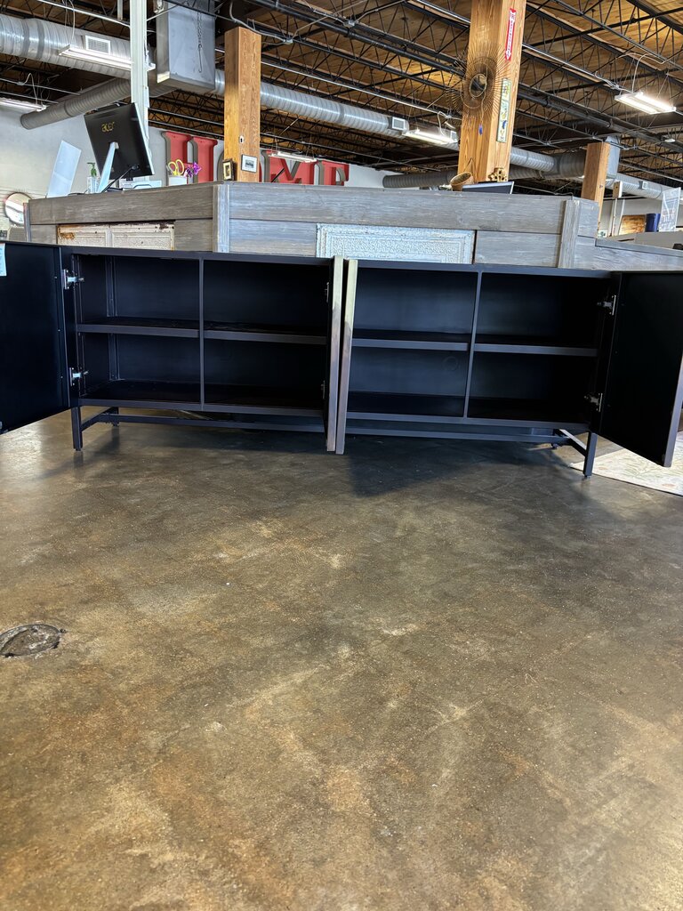 Metal Stormy Sideboard/Console 72 X 18 X 27.5