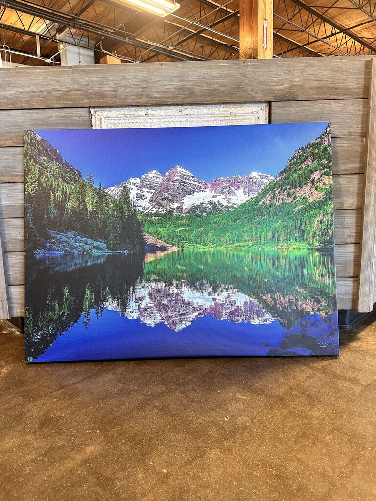 Maroon Bells Aspen Print 40 X 30.5