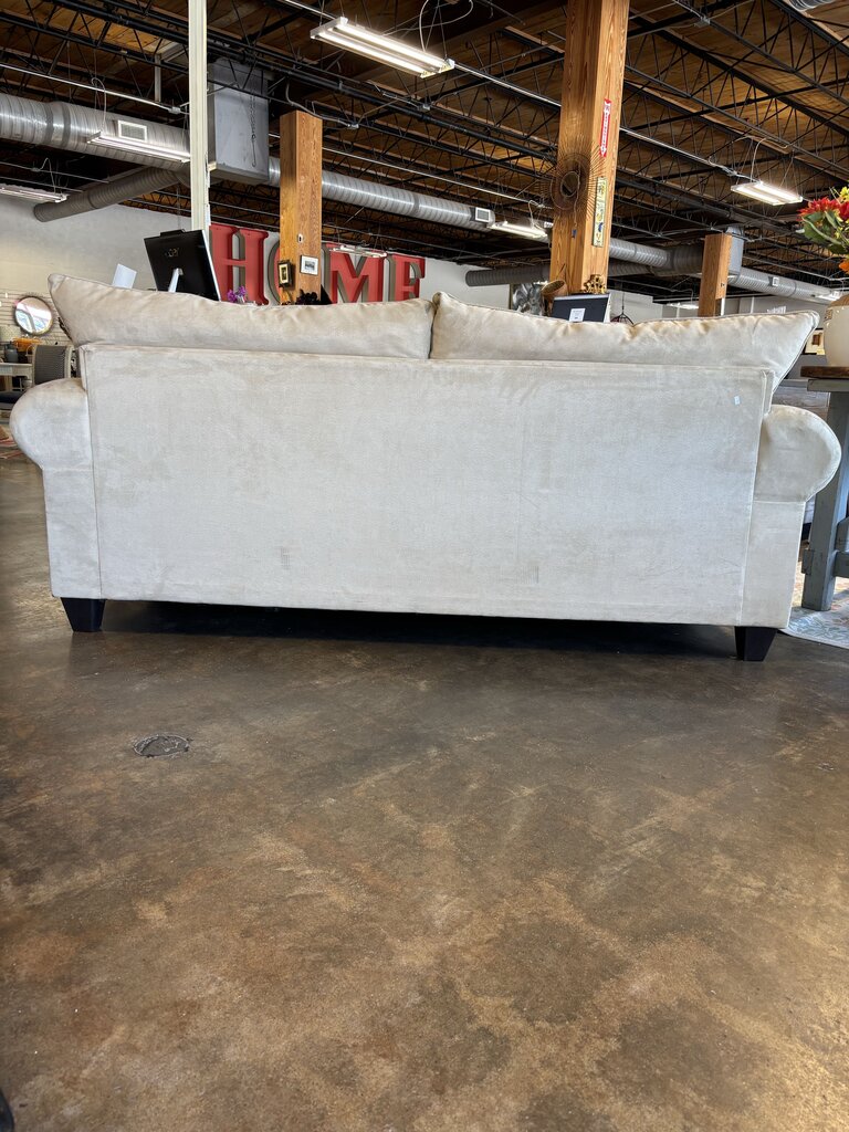 Microsuede 7 Foot Sofa