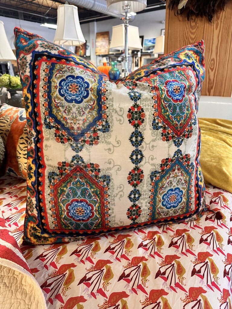 Johnny Was 22" Kaleidoscope Pillow