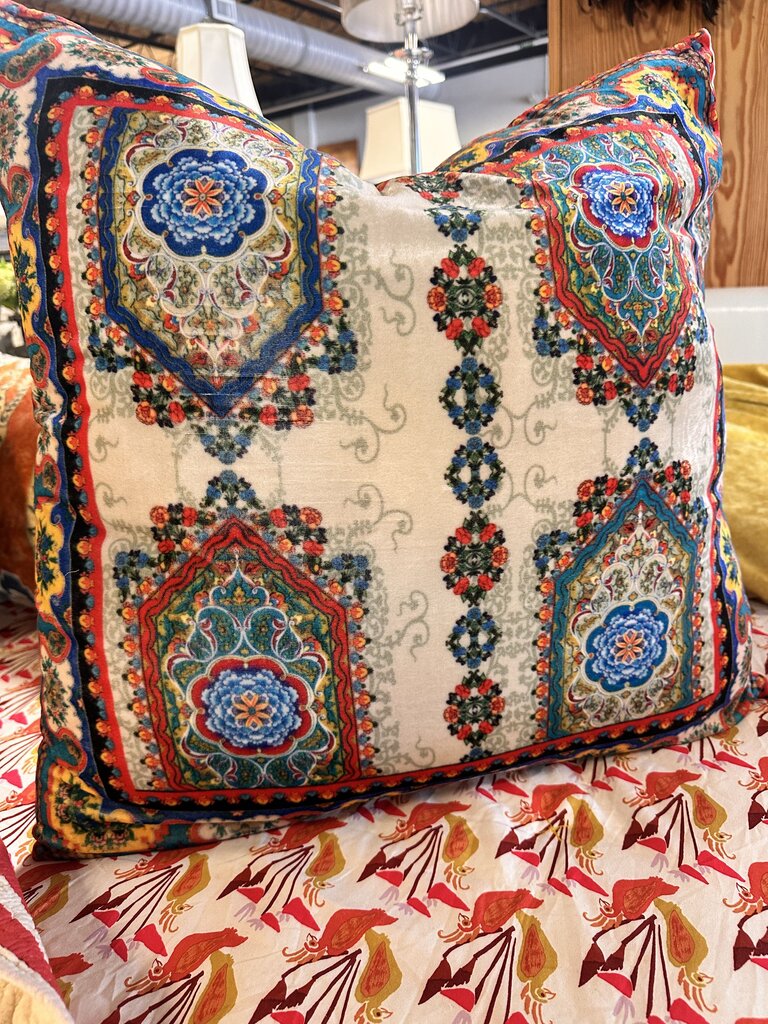 Johnny Was 22" Kaleidoscope Pillow