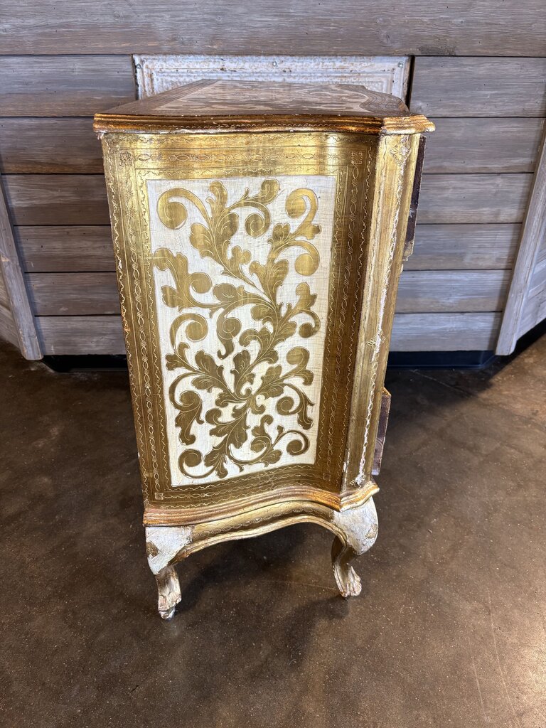 Vintage Florentine 3 Drawer Chest