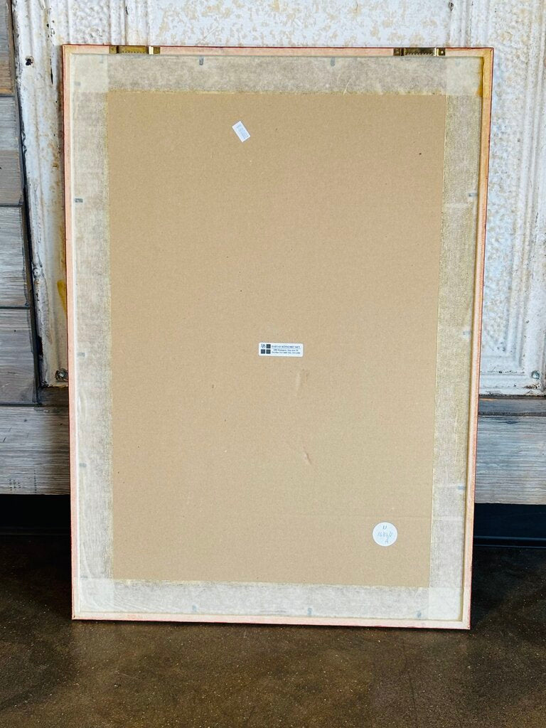 Framed Coyote Cafe Poster 18.25 X 26