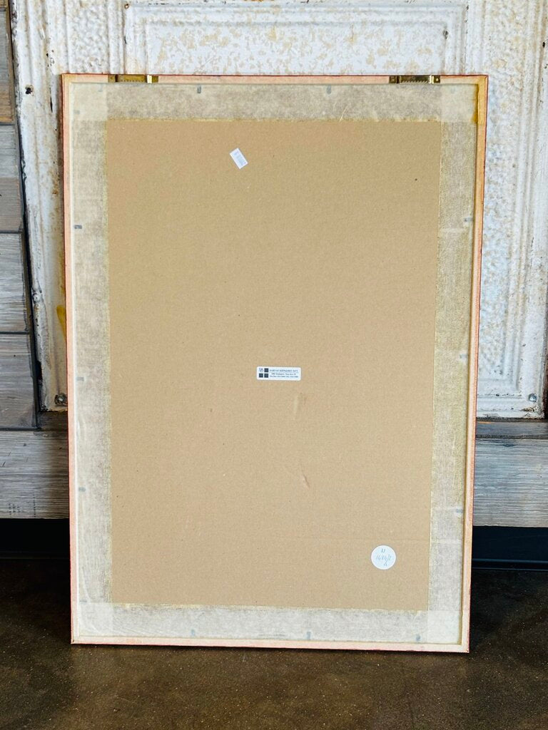 Framed Coyote Cafe Poster 18.25 X 26