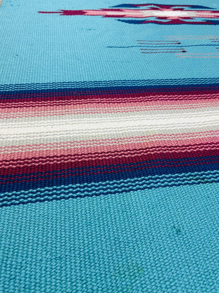 Fringed Wool Hand Woven Blanket