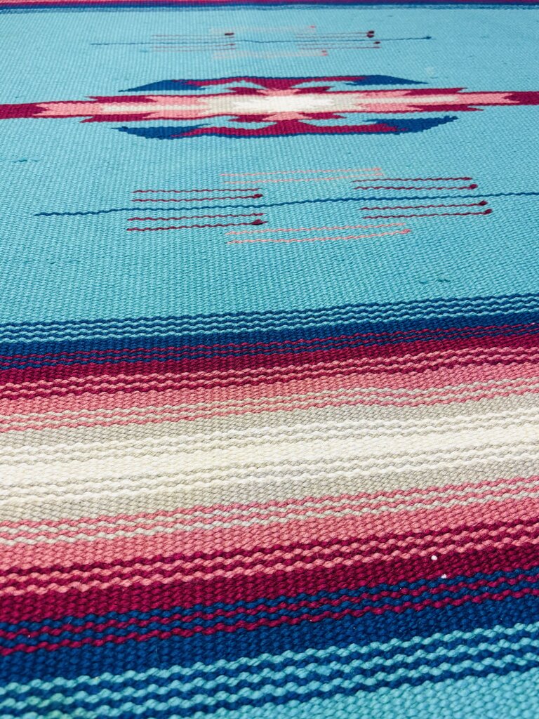 Fringed Wool Hand Woven Blanket