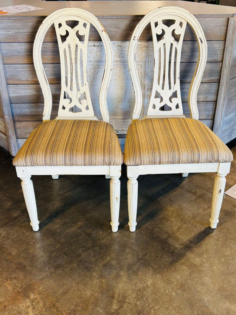 Set 4 Scroll Back Dining Chair