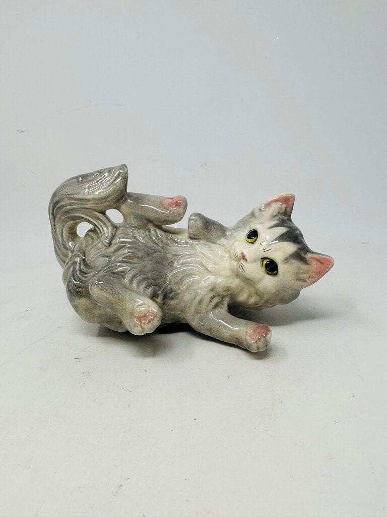 Vintage Brad Keeler Playful Cat Grey