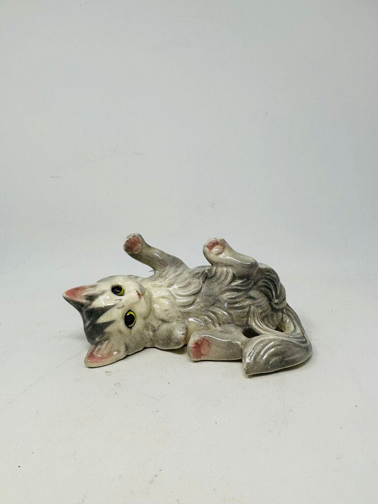 Vintage Brad Keeler Playful Cat Grey