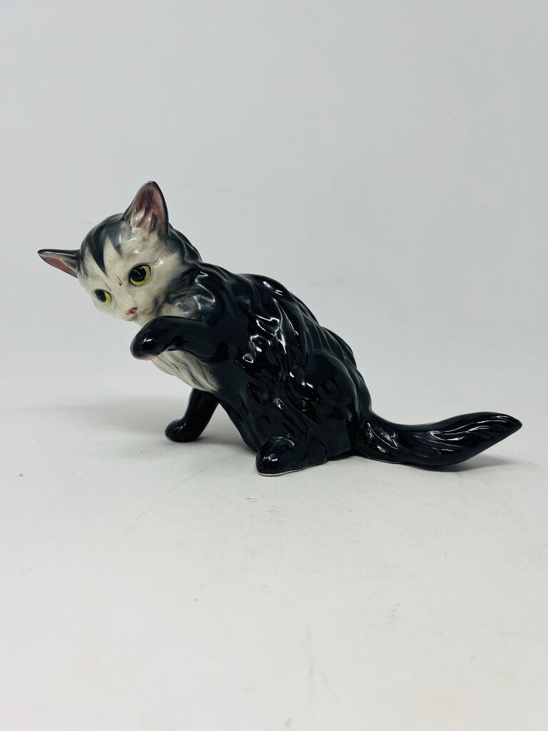 Vintage Brad Keeler Playful Cat Black