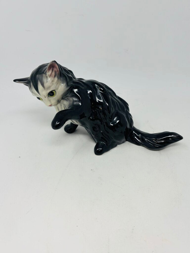 Vintage Brad Keeler Playful Cat Black
