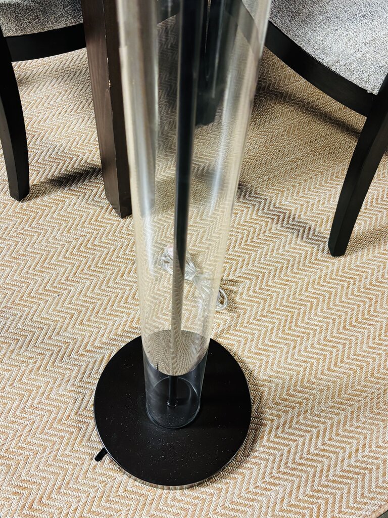 Glass Cylinder Floor Lamp
