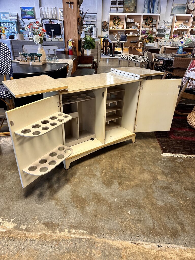 Vintage Asian Wine & Coffee Cabinet