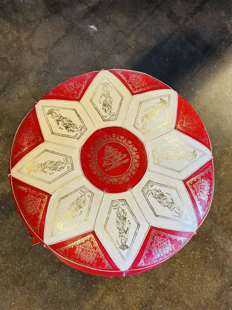 Handmade Moroccan Ottoman