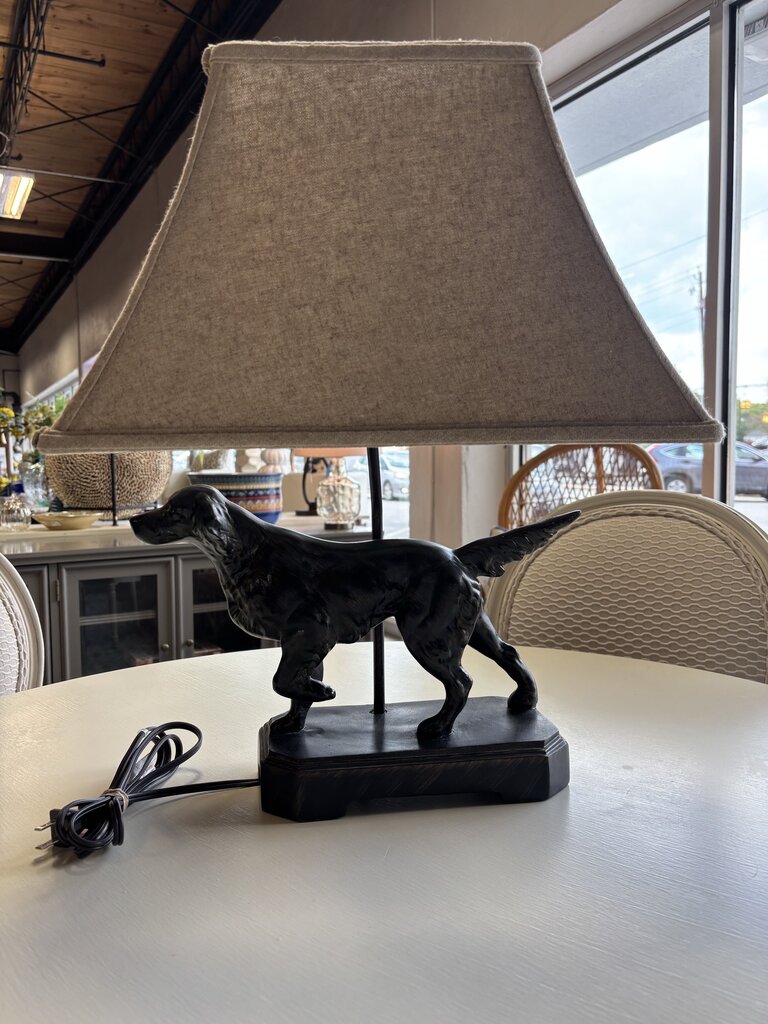 Hunting Dog Table Lamp