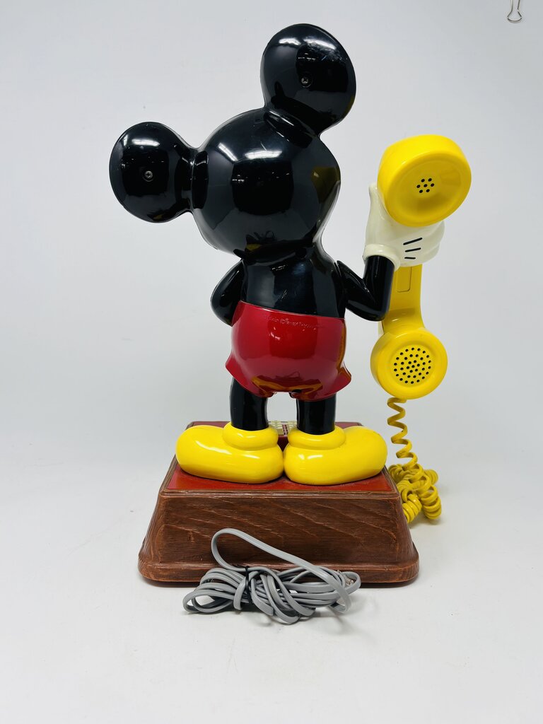 Vintage Mickey Mouse Push-Button Phone