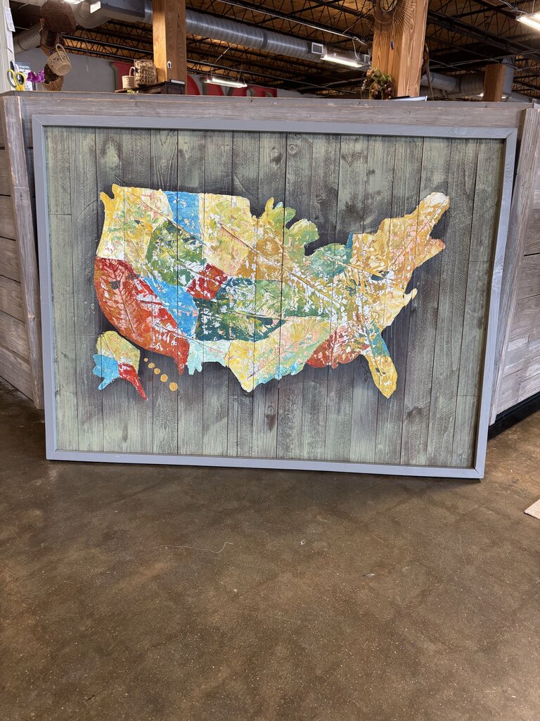 US Painted Wall Art