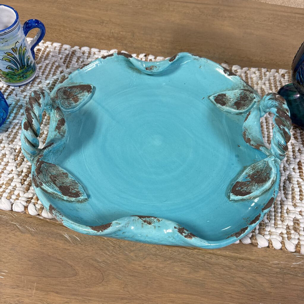 Italian Looped Ceramic Tray