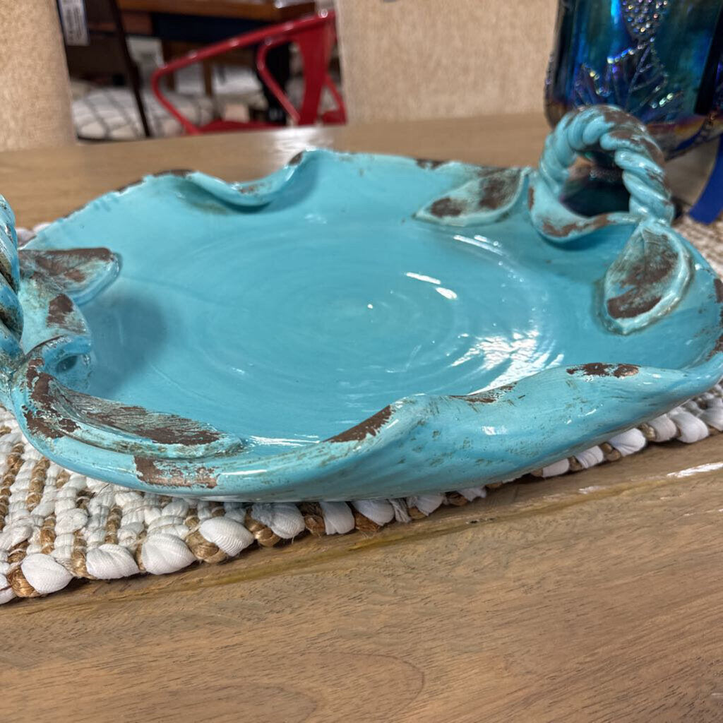 Italian Looped Ceramic Tray