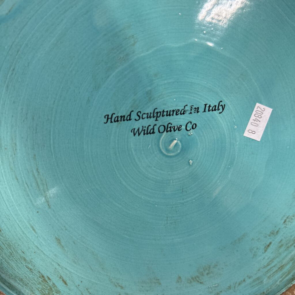 Italian Looped Ceramic Tray