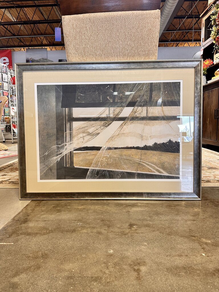 Framed Wind From The Sea Andrew Wyeth 39 X 29