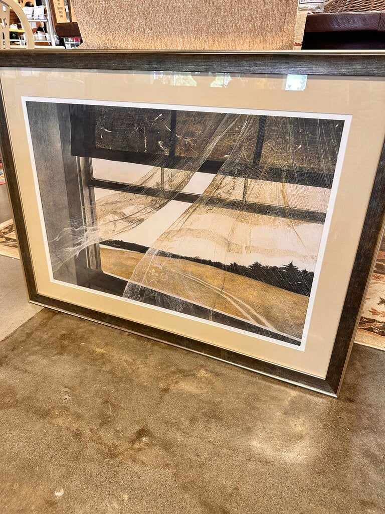 Framed Wind From The Sea Andrew Wyeth 39 X 29