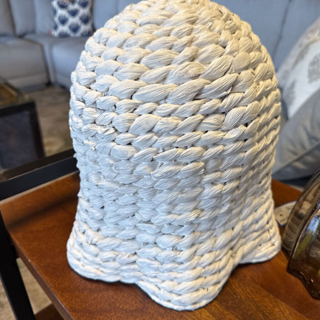 Woven Seagrass Ghost Tabletop Deco