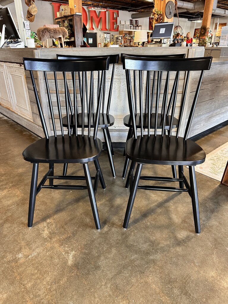 Windsor Dining Chairs Set 4
