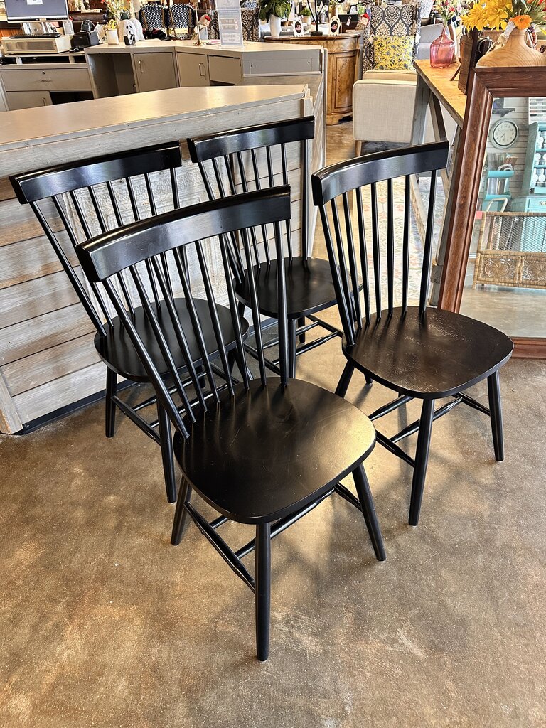 Windsor Dining Chairs Set 4