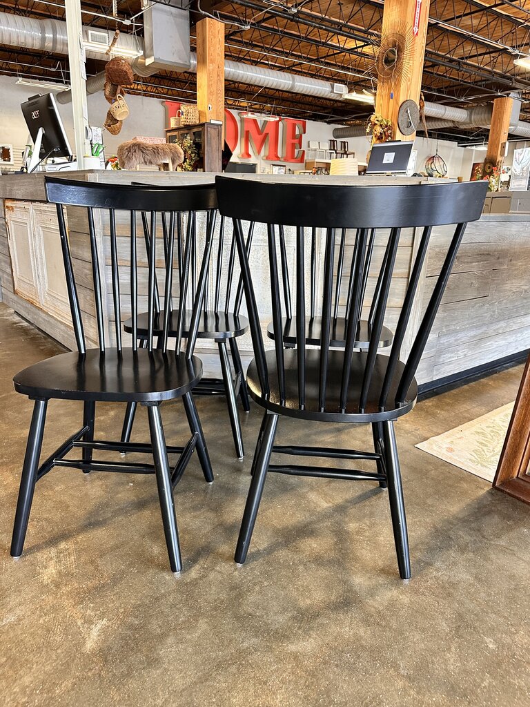 Windsor Dining Chairs Set 4
