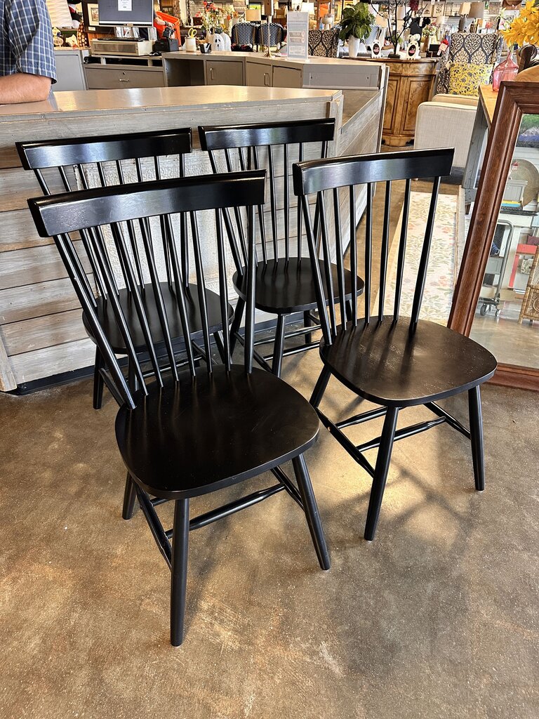 Windsor Dining Chairs Set 4