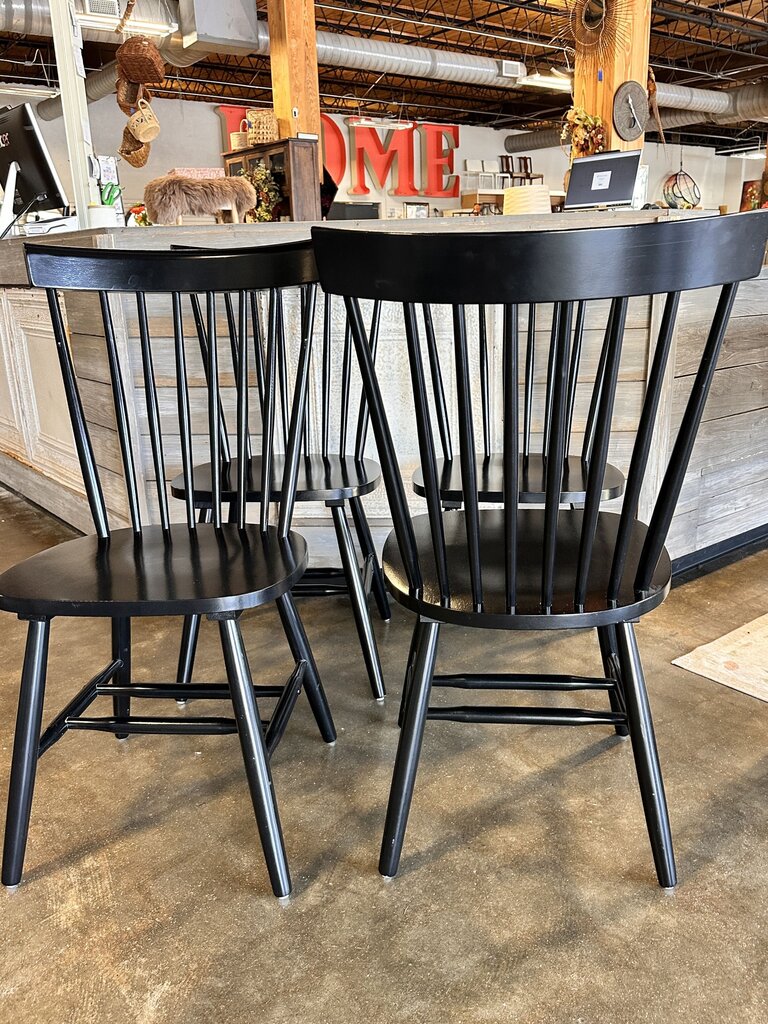 Windsor Dining Chairs Set 4