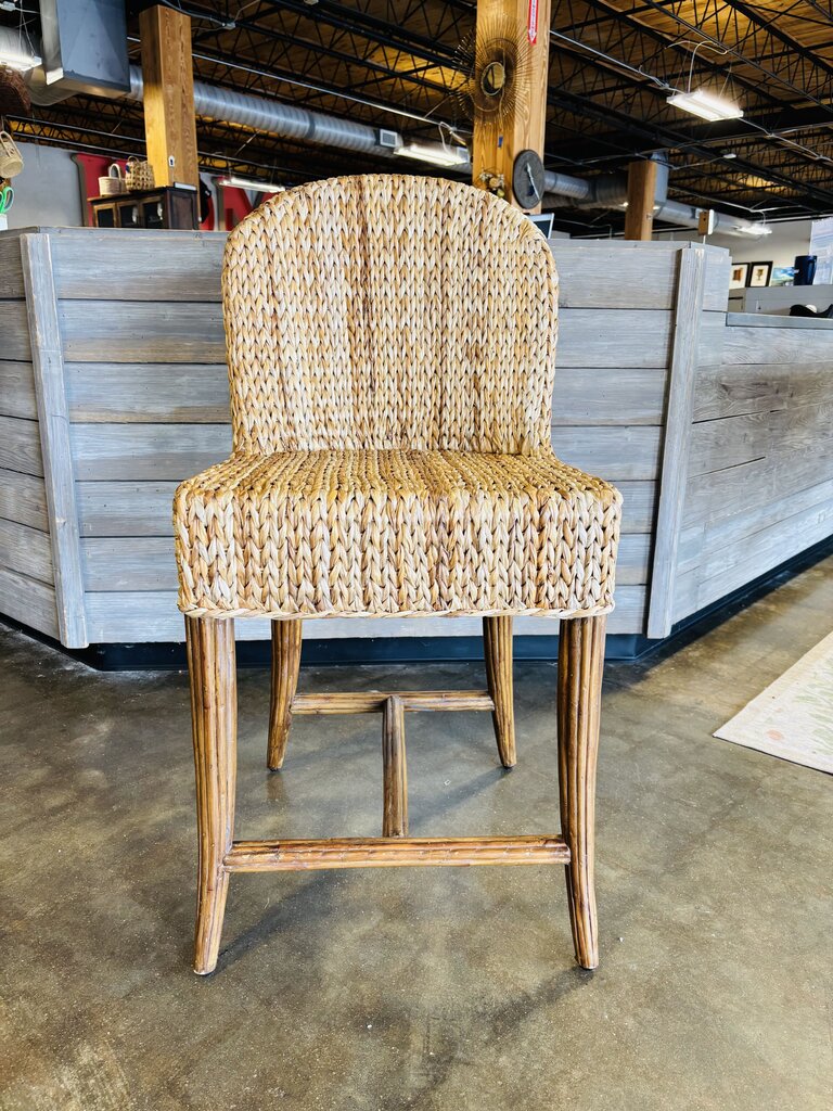 Seagrass Barstools Pair