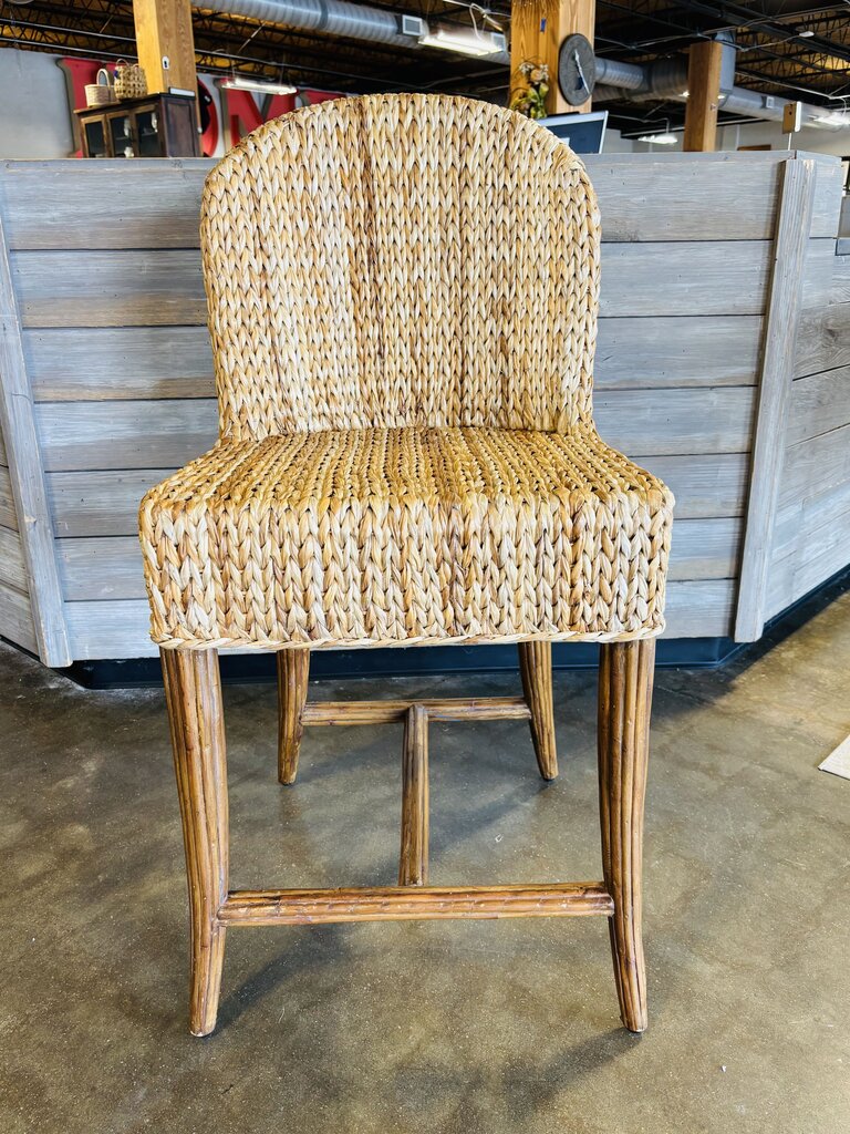 Seagrass Barstools Pair