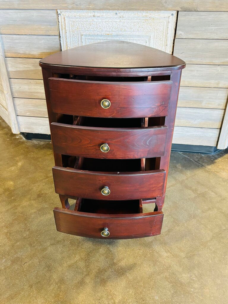 Corner Chest w/4 Drawers