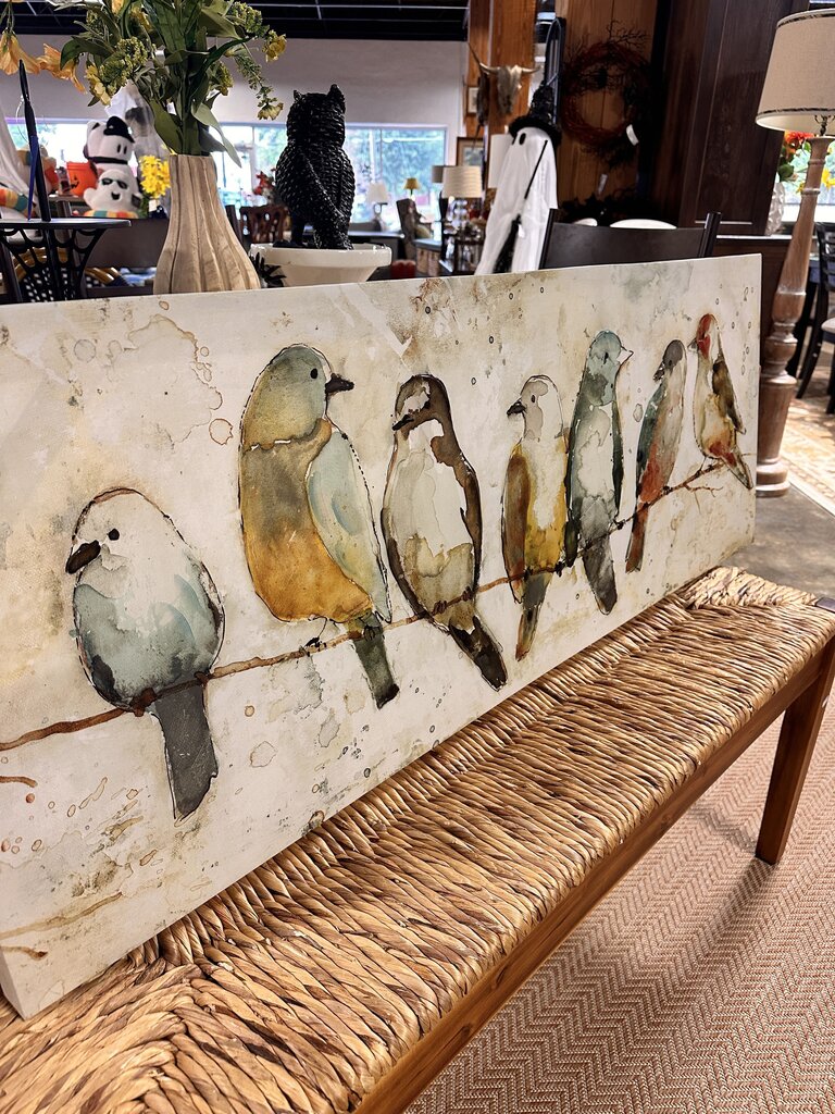 Birds On The Wire 48 X 18