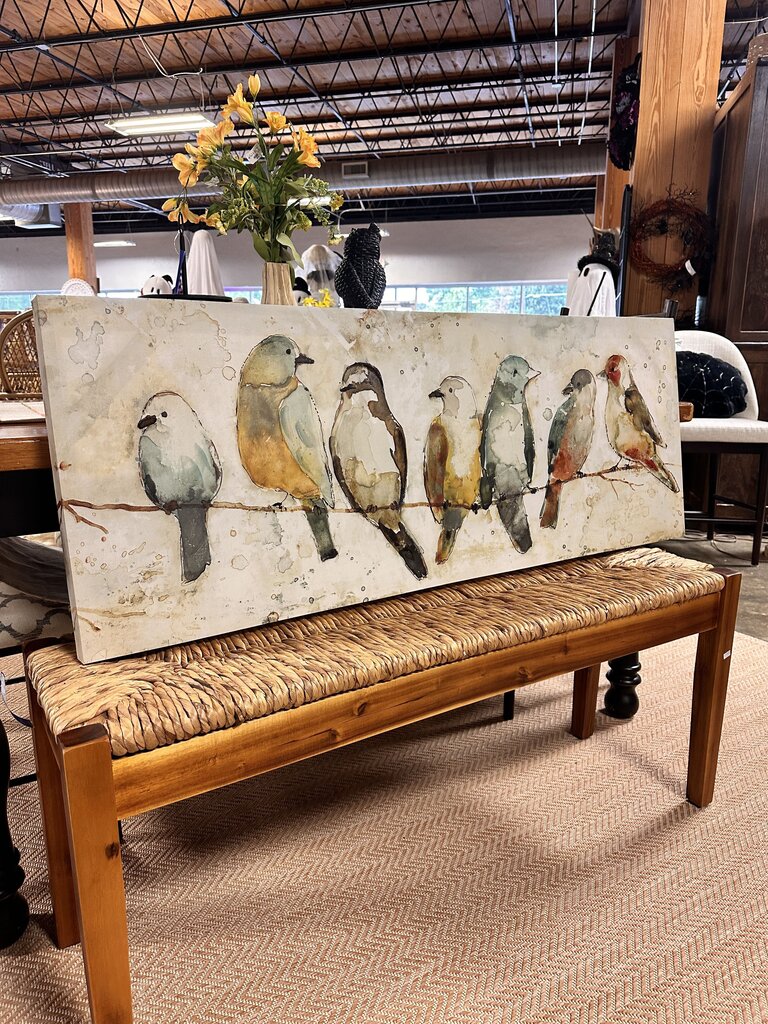 Birds On The Wire 48 X 18