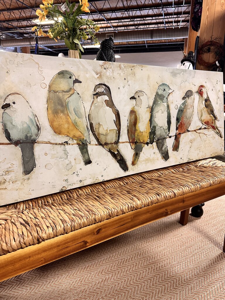 Birds On The Wire 48 X 18