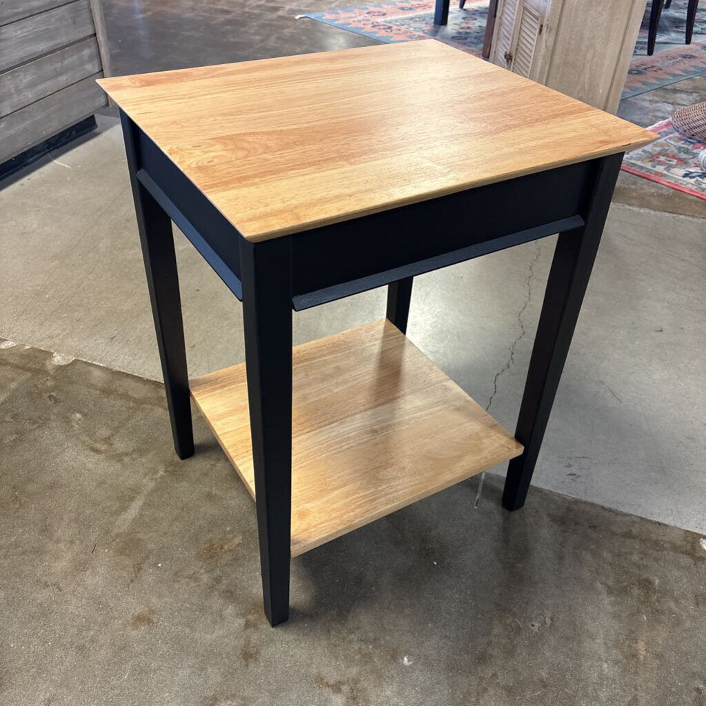 One Drawer Side Table 23.25 X 20 X 29