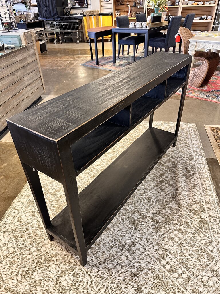 Wood Console Table 58 X 12 X 35