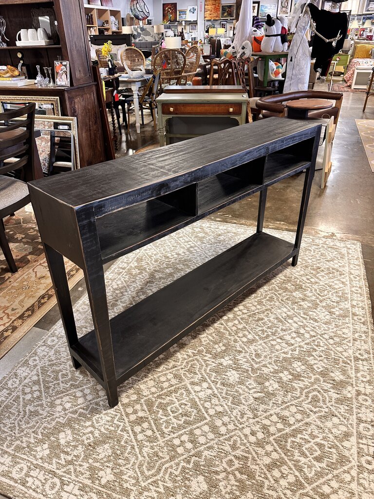 Wood Console Table 58 X 12 X 35