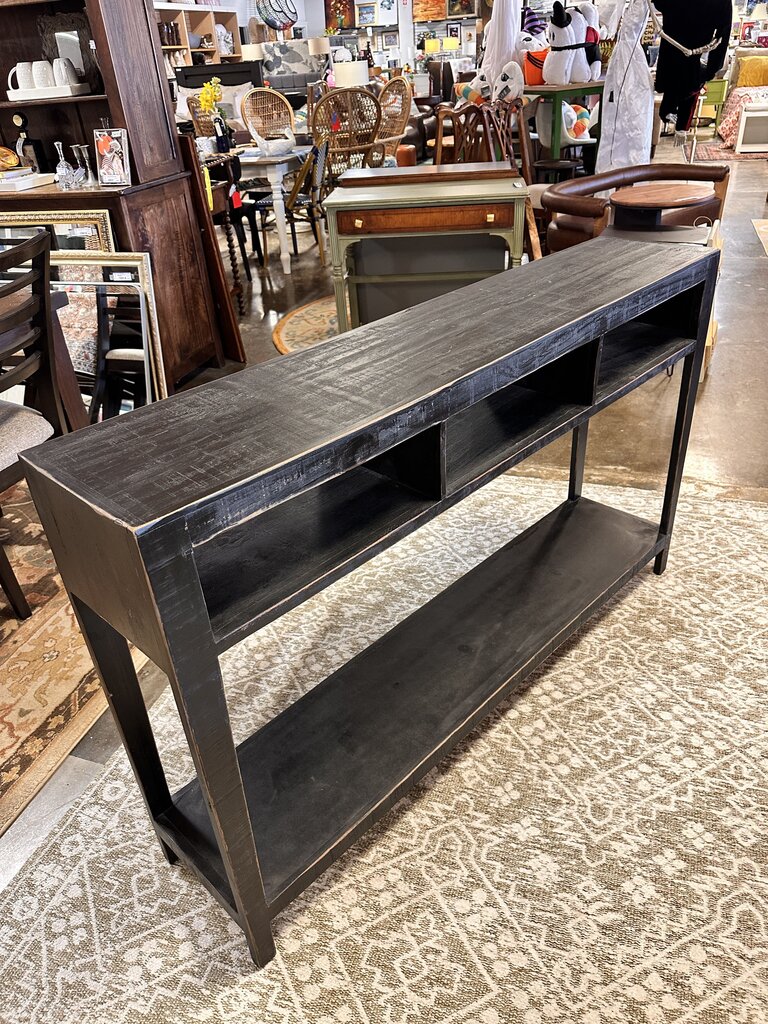 Wood Console Table 58 X 12 X 35