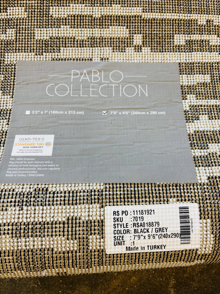Pablo Collection Rug 7.9 X 9.6