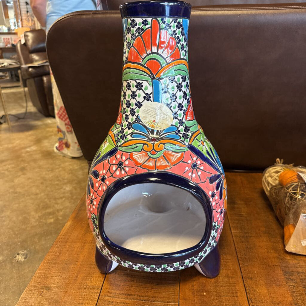 Mexican Pottery Chiminea
