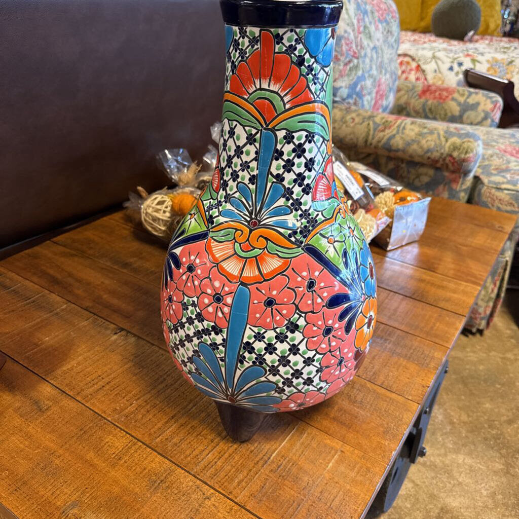 Mexican Pottery Chiminea
