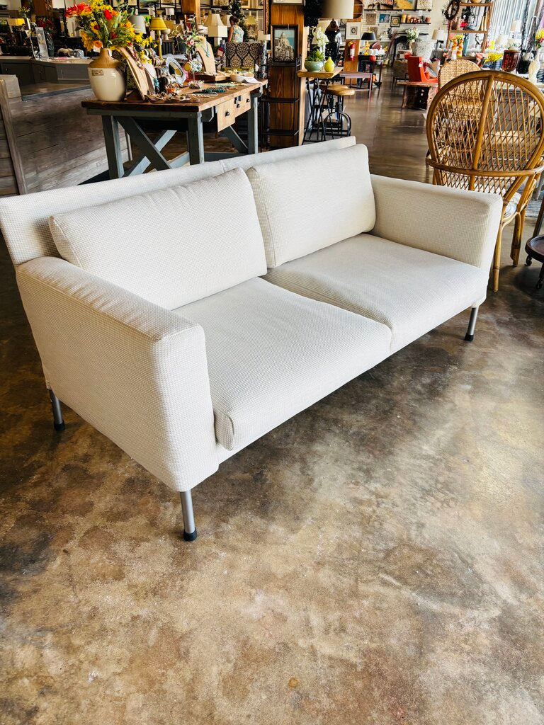 Steel Frame Upholstered Extending Sofa 71-96"