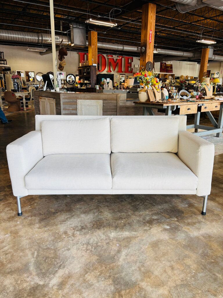 Steel Frame Upholstered Extending Sofa 71-96"
