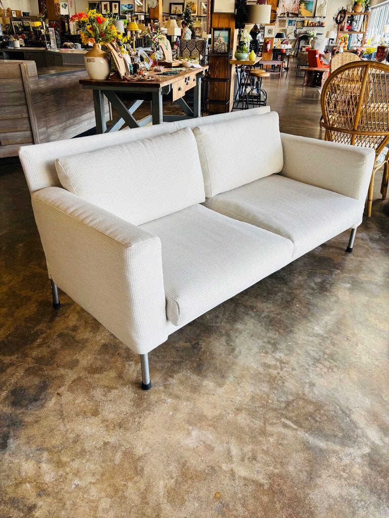 Steel Frame Upholstered Extending Sofa 71-96"